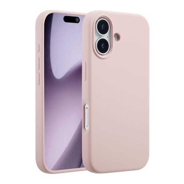 iPhone 17 Skal Silikon MagSafe Rosa