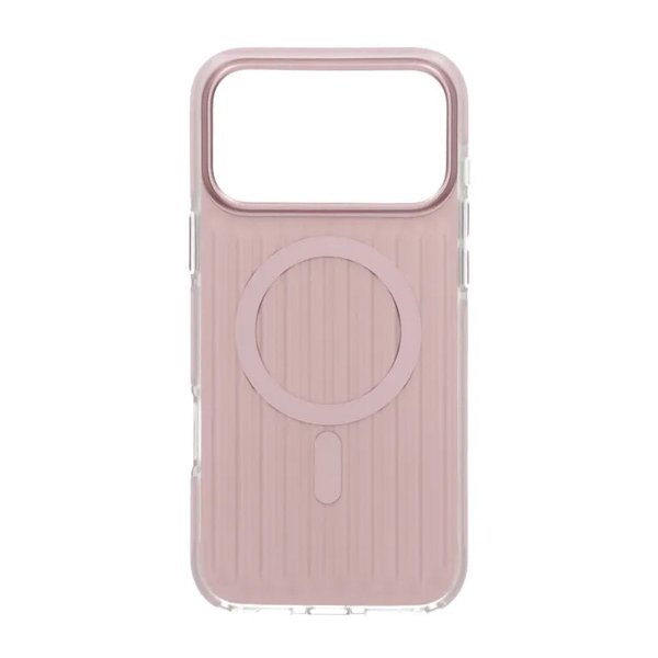 iPhone 17 Pro Max Skal Korrugerad MagSafe Rosa