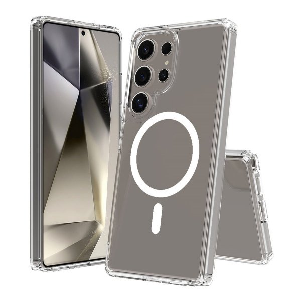 Samsung Galaxy S25 Ultra Skal TPU MagSafe Transparent