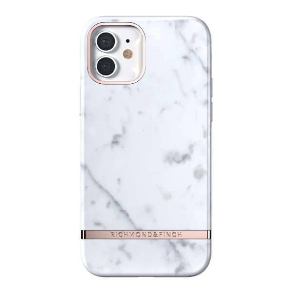 iPhone 12/iPhone 12 Pro Skal White Marble