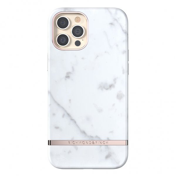 iPhone 12 Pro Max Skal White Marble