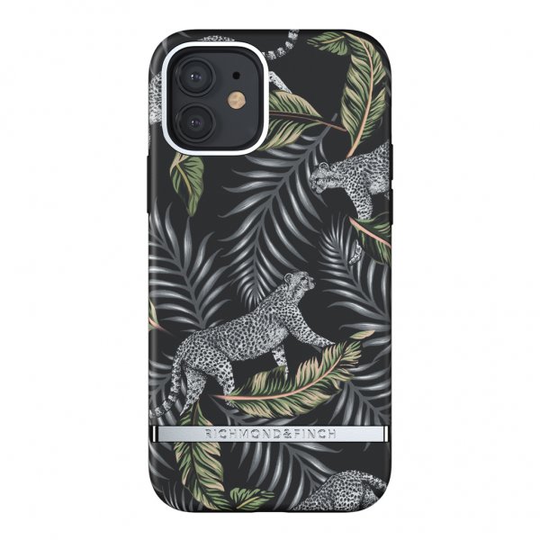 iPhone 12/iPhone 12 Pro Skal Silver Jungle