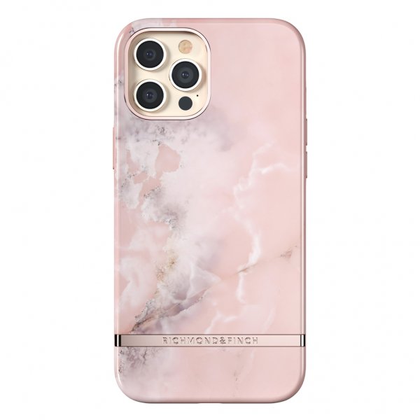 iPhone 12 Pro Max Skal Pink Marble
