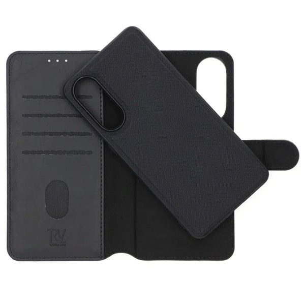 Samsung Galaxy A17 Fodral 4 Kortfack Löstagbart Skal Svart