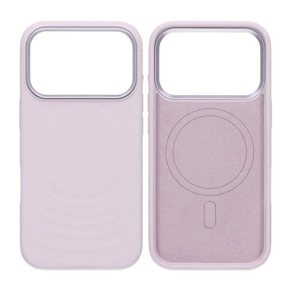 iPhone 17 Pro Max Skal Silikon MagSafe Lila