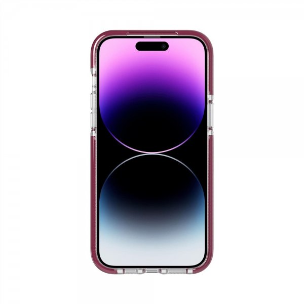 iPhone 14 Pro Max Skal Evo Crystal MagSafe Burgundy