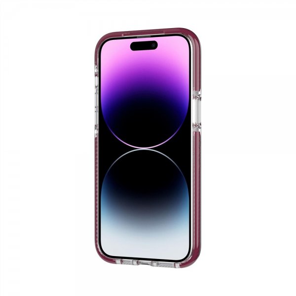 iPhone 14 Pro Max Skal Evo Crystal MagSafe Burgundy