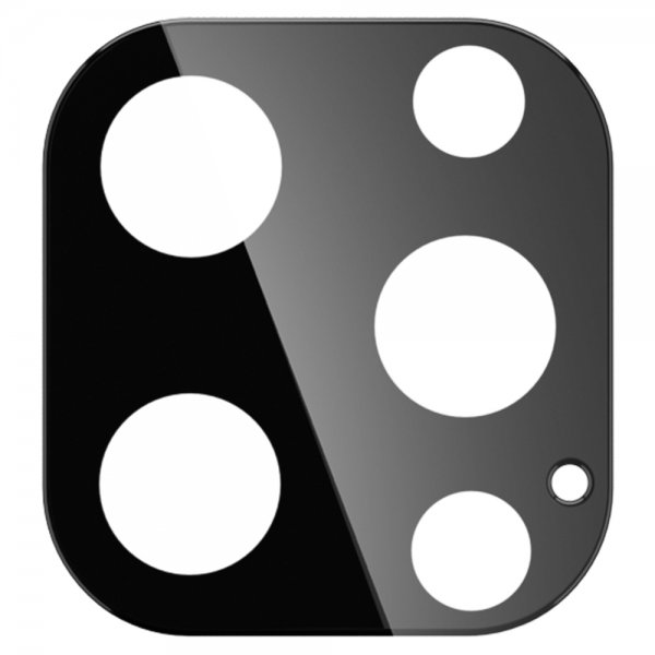 iPhone 12 Pro Kameraskydd GLAS.tR Optik 2-pack Svart