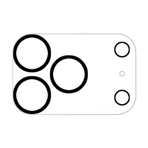 iPhone 17 Pro Kameraskydd i Härdat Glas