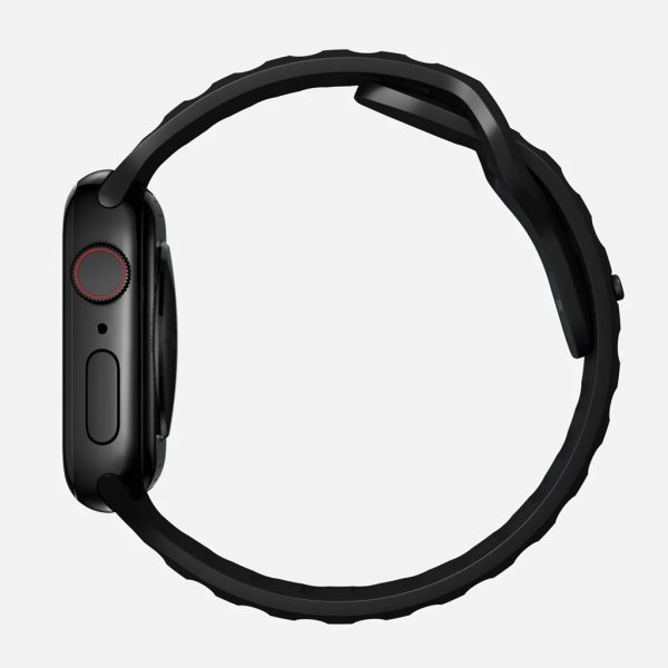 Apple Watch 44/45/46mm/Apple Watch Ultra Armband Sport Band Svart