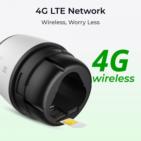 Go Plus (G330) Batterikamera för utomhusbruk 4G