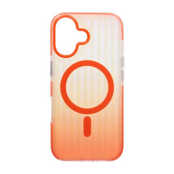 iPhone 17 Skal Korrugerad MagSafe Orange