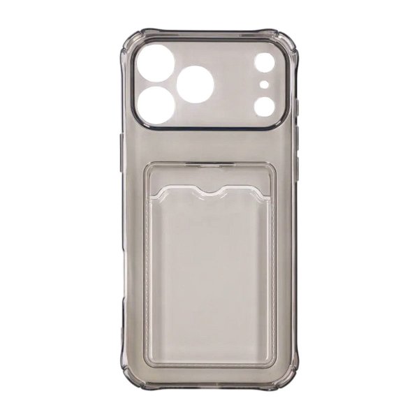 iPhone 17 Pro Max Skal Korthållare Svart