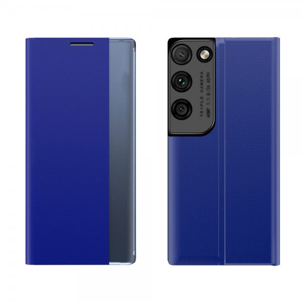 Samsung Galaxy S21 Ultra Fodral Caller-ID Blå