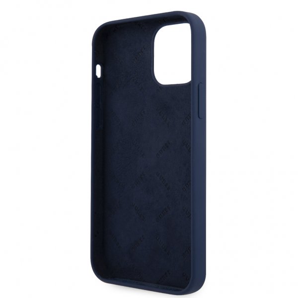 iPhone 12 Pro Max Skal Vintage Silicone Blå