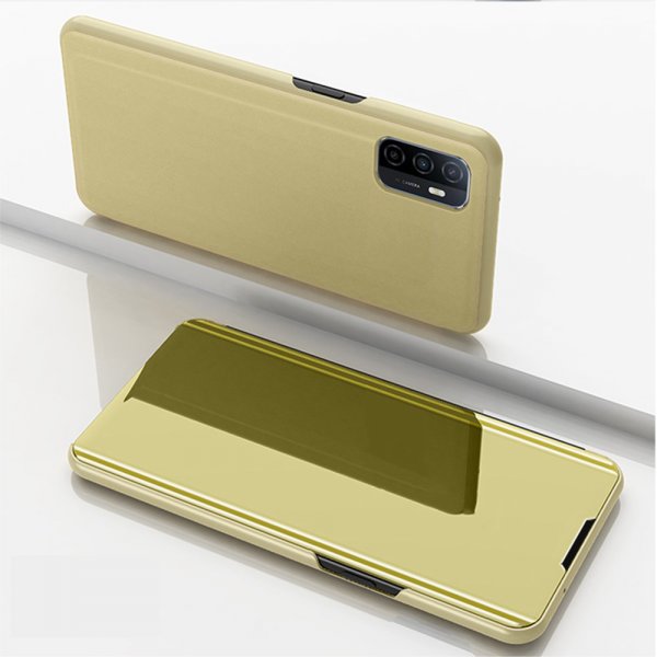 Samsung Galaxy A32 5G Fodral Caller-ID Guld