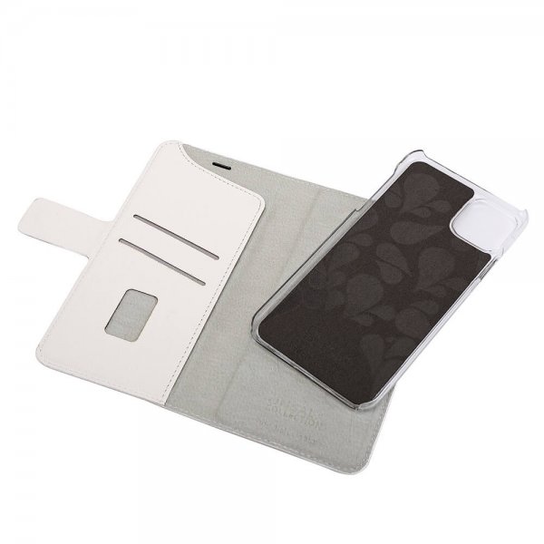iPhone 11 Pro Max Fodral Fashion Edition Löstagbart Skal Saffiano Vit