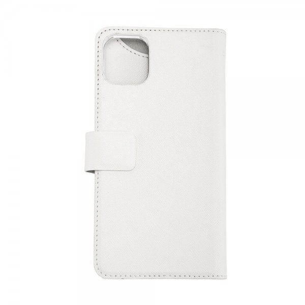 iPhone 11 Pro Max Fodral Fashion Edition Löstagbart Skal Saffiano Vit