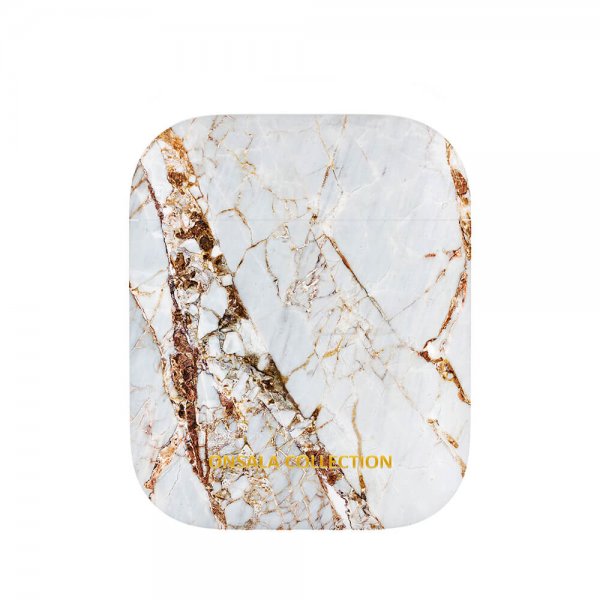 AirPods 1/2 Skal Fashion Edition White Rhino Marble