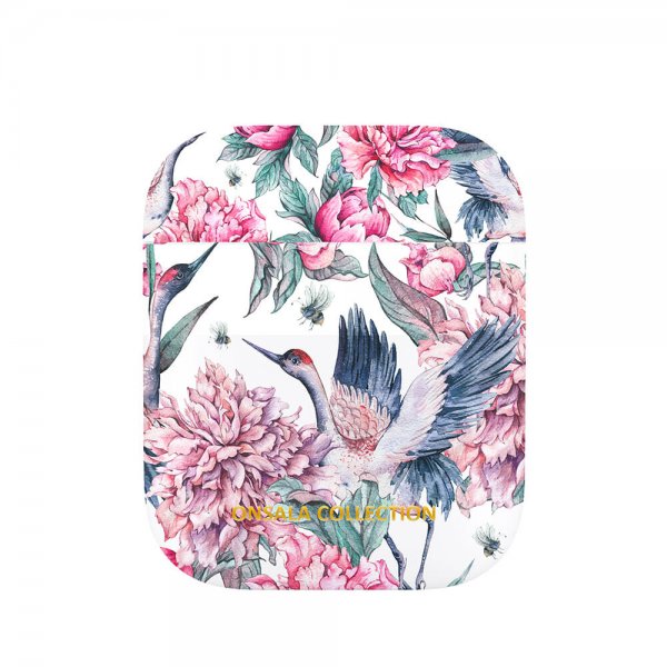 AirPods 1/2 Skal Fashion Edition Pink Crane