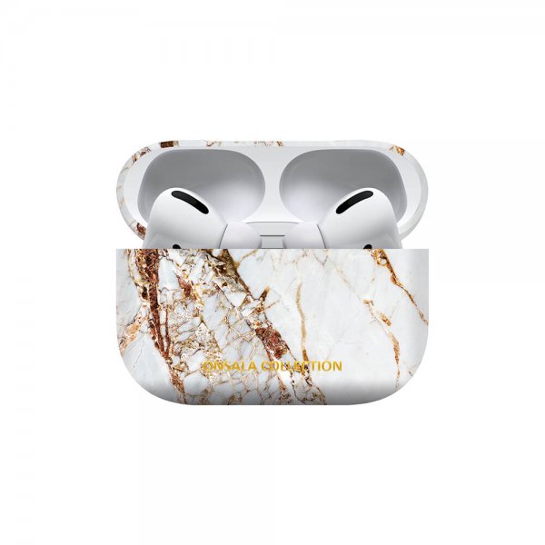 AirPods Pro/AirPods Pro 2 Skal Fashion Edition White Rhino Marble