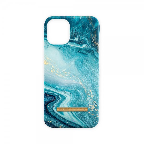 iPhone 13 Mini Skal Fashion Edition Blue Sea Marble