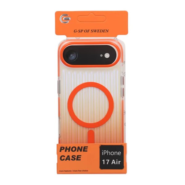 iPhone Air Skal Korrugerad MagSafe Orange