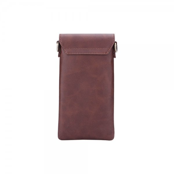 Mobilväska Neck-Bag 6.7" Brun