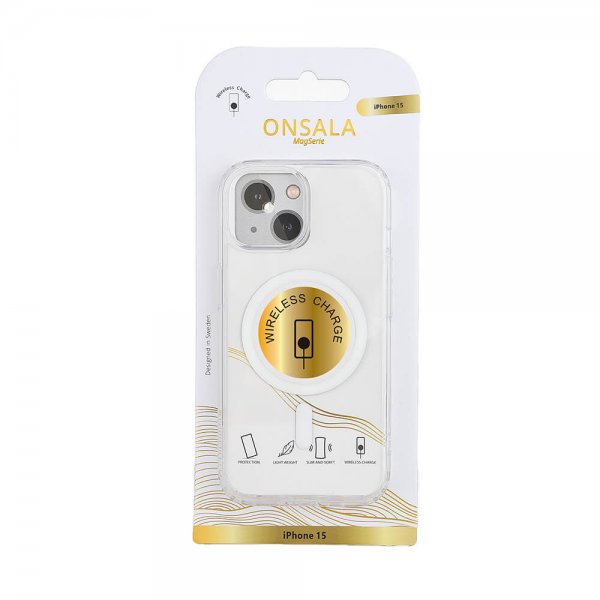 iPhone 15 Skal MagSeries Transparent