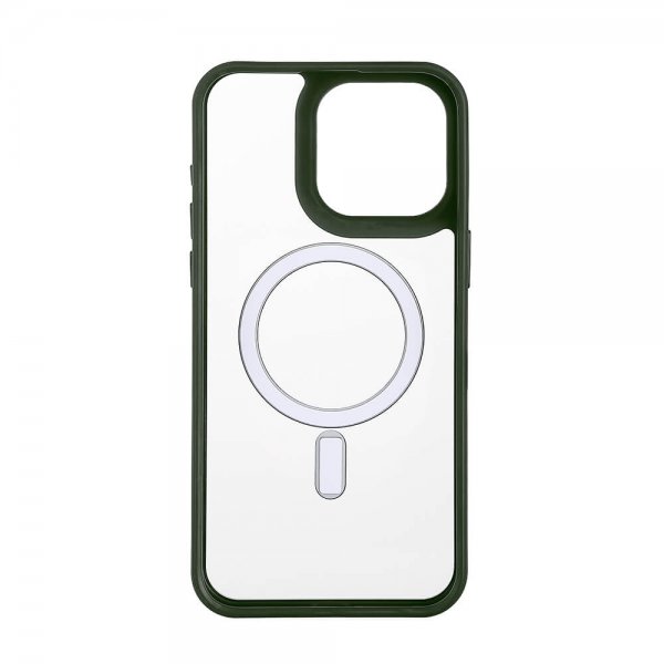 iPhone 15 Pro Max Skal Bumper MagSeries Grön