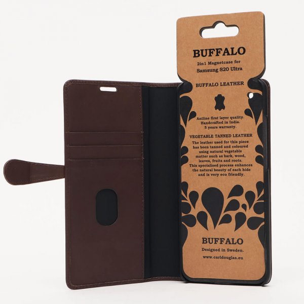 Samsung Galaxy S20 Ultra Fodral 2in1 Magnet Case Brun