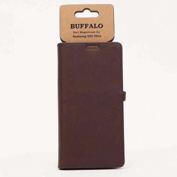 Samsung Galaxy S20 Ultra Fodral 2in1 Magnet Case Brun
