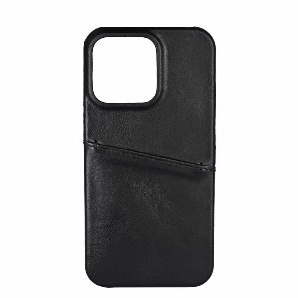 iPhone 13 Pro Skal Backcover with Card Slot Svart