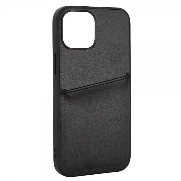 iPhone 13 Mini Skal Backcover with Card Slots Svart