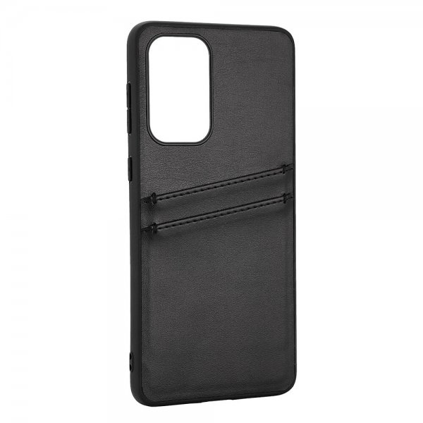 Samsung Galaxy A33 5G Skal Backcover with Card Slots Svart