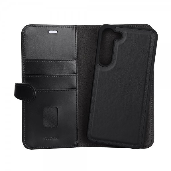 Samsung Galaxy S23 Plus Fodral 2-in-1 Detachable Wallet Svart