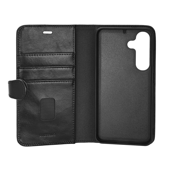Samsung Galaxy S25 Fodral 2-in-1 Detachable Wallet Svart