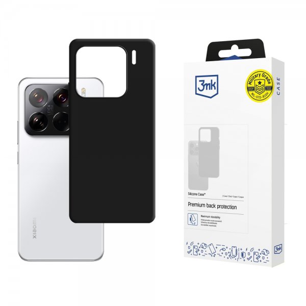 Xiaomi 15 Skal Silicone Case Svart