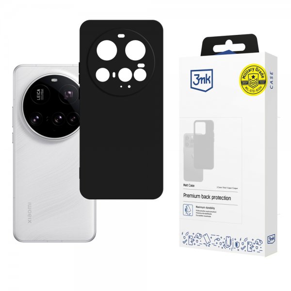 Xiaomi 15 Ultra Skal Matt Case Svart