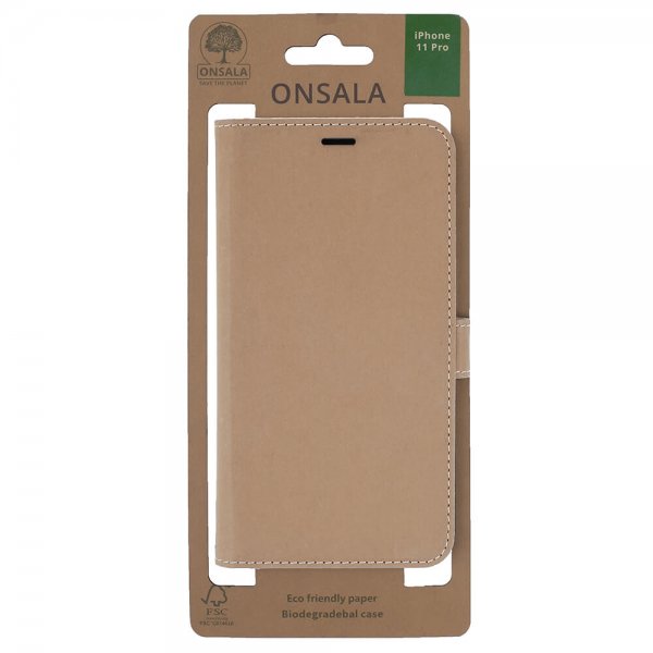 iPhone 11 Pro Fodral ECO Beige