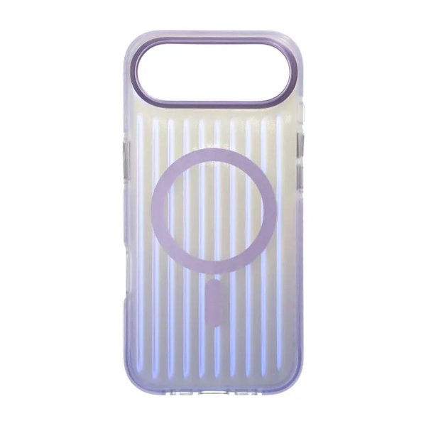 iPhone Air Skal Korrugerad MagSafe Lila