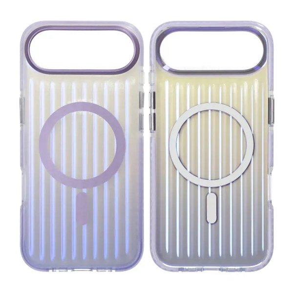 iPhone Air Skal Korrugerad MagSafe Lila