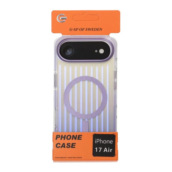 iPhone Air Skal Korrugerad MagSafe Lila