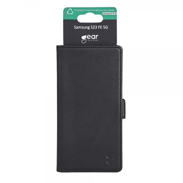 Samsung Galaxy S23 FE Fodral 3 Kortfack Svart