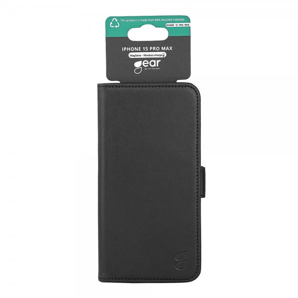 iPhone 15 Pro Max Fodral 3 Kortfack MagSeries Svart