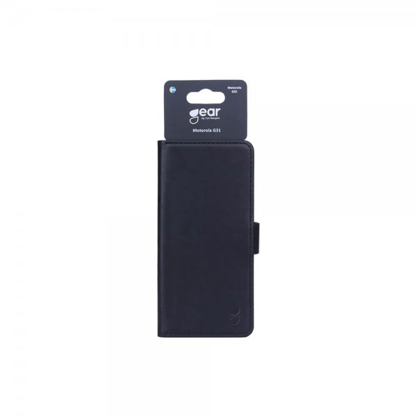 Motorola moto g31 Fodral 3 Kortfack Svart