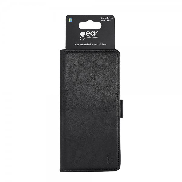 Xiaomi Redmi Note 10 Pro Fodral 3 Kortfack Svart