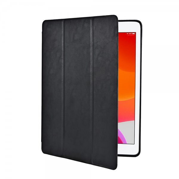 iPad 10.2 (gen 7/8/9) Fodral Trifold Stand Folio Svart