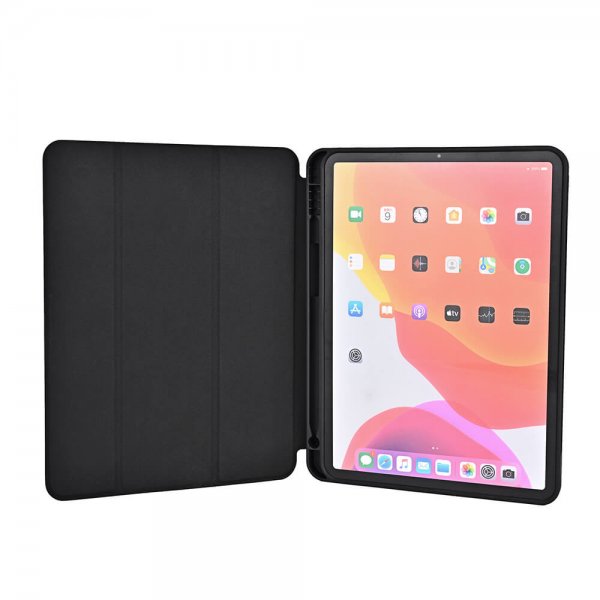 iPad Air 10.9 (gen 4/5) Fodral Trifold Stand Folio Svart