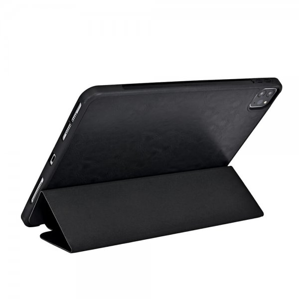 iPad Air 10.9 (gen 4/5) Fodral Trifold Stand Folio Svart